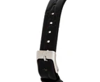 JAG Women's 36mm Janelle Slim Leather Watch - White/Black/Silver