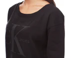 Calvin Klein Women's Tonal Reissue Sweatshirt - Black