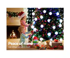 Jingle Jollys 2.1M 7FT LED Christmas Tree Xmas Optic Fiber Multi Colour Lights 260 Tips