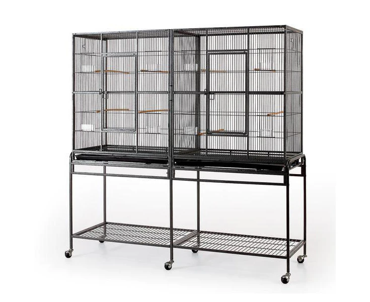 Double Flight Bird Cage w/ Divider