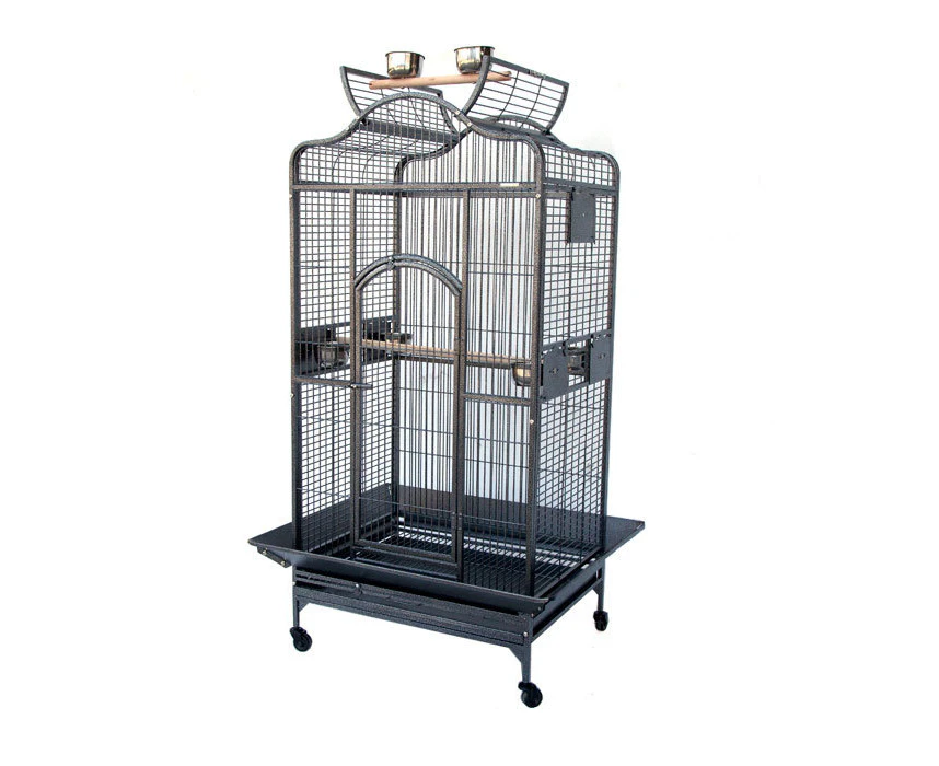 Grande Open Roof Parrot Bird Aviary Cage Small