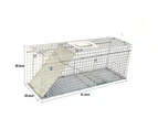 Large Collapsible Catch and Release Live Animal Trap 81x25x30cm
