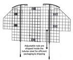 Universal Pet Barrier Fence for Car Van 4WD Vehicles