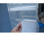6xBreeding Bird Cages on Stand for Canary Parakeet Budgie Cockatiel