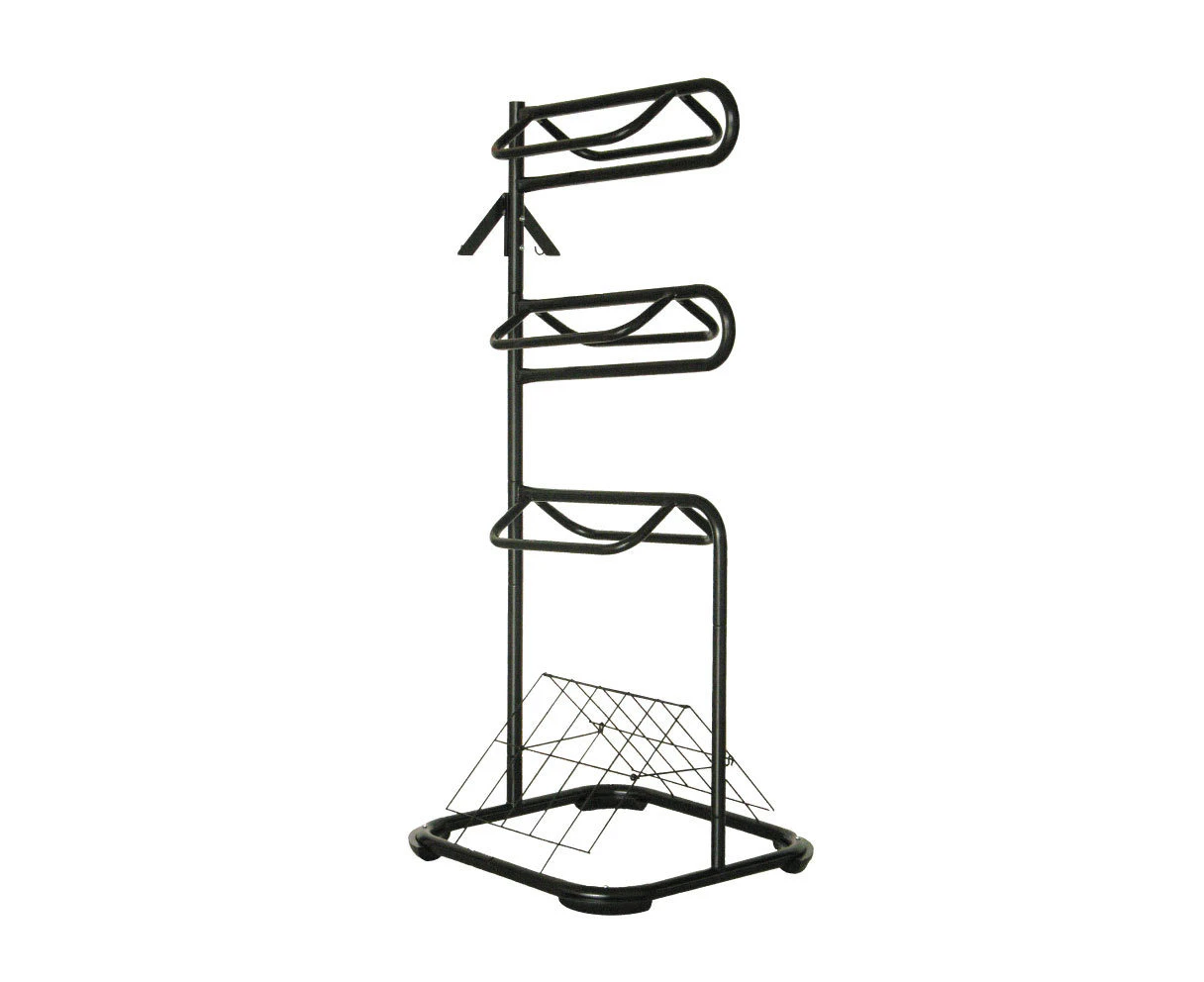 Heavy Duty Three Tier Saddle Rack