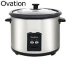 Ovation 10-Cup Rice Cooker - Silver OV10 1