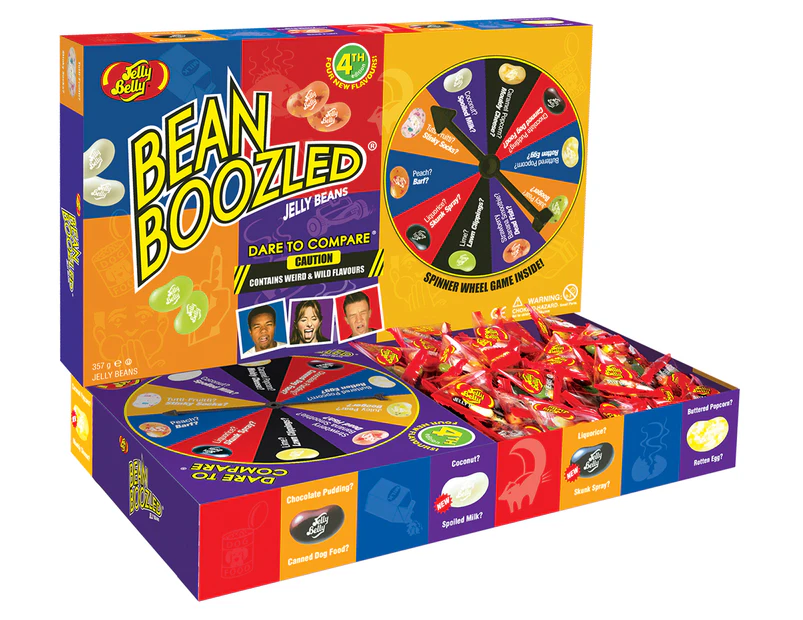 Jelly Belly Bean Boozled Jumbo Spinner Wheel Game 357g