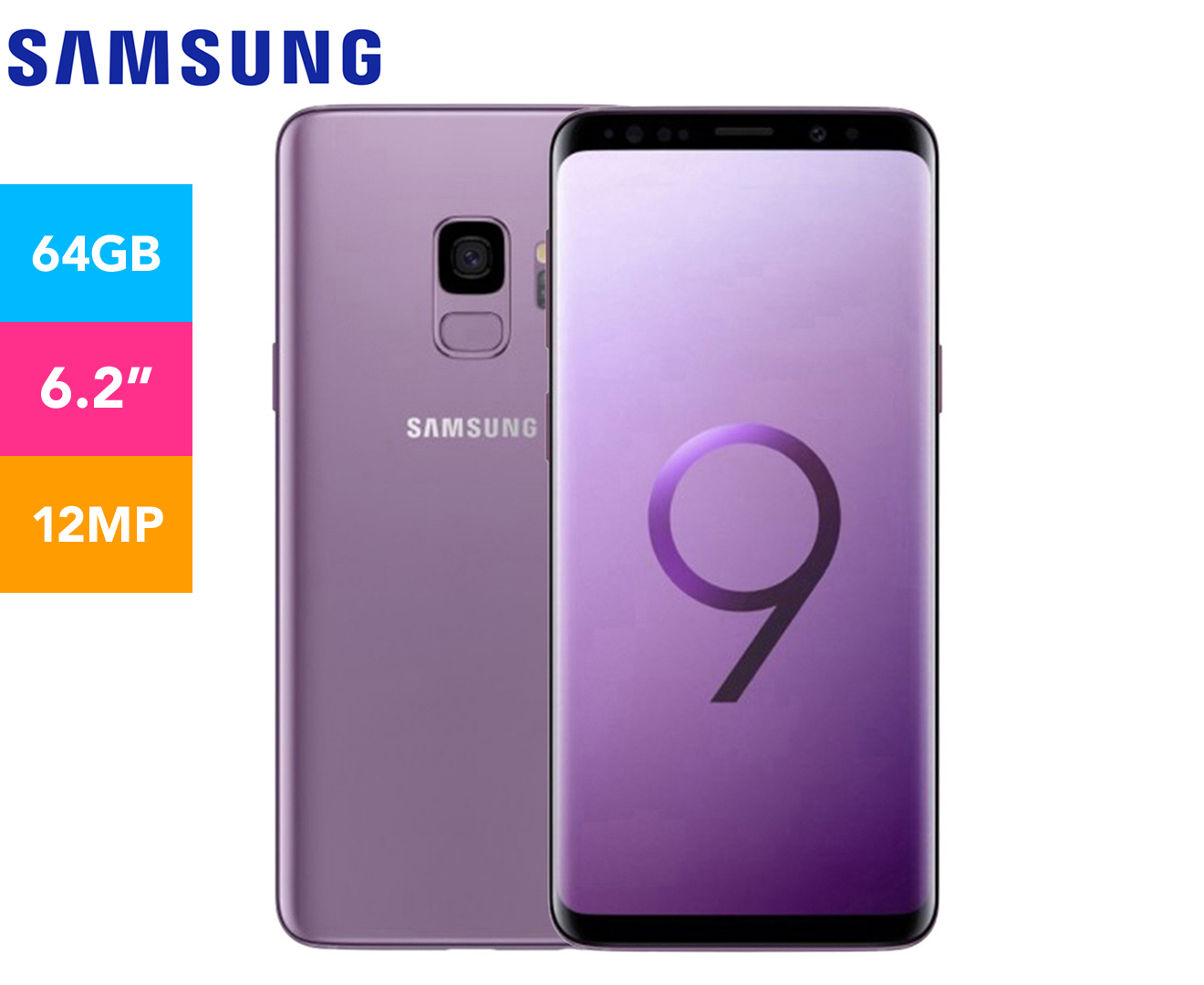 Samsung Galaxy S9+ 64GB Smartphone Unlocked - Lilac Purple | Catch