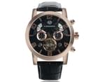 FORSINING Brand Men's Watch Mechanical Tourbillon Wrist Watch Watch for Men-Rose 1