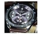 WINNER Men's Watch Casual Luxury Automatic Mechanical Wrist Watch Watch for Men-Black 1