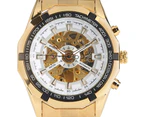 Men's Luxury Watch FORSINING Mechanical Wrist Watches Watch for Men-White