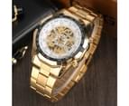 Men's Luxury Watch FORSINING Mechanical Wrist Watches Watch for Men-White 5