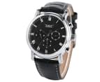 Luxury Watch Automatic Mechanical Wrist Watch Gift for Men-Black 2