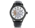 FORSINING Men's Watch Automatic Mechanical Wrist Watch Gift Watch for Men-White 1