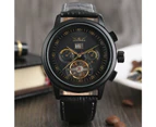 Fashion Mens Watch Self-Winding Mechanical Wristwatch Gift for Men-Gold