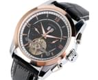 FORSINING Watch Calendar Tourbillon Automatic Mechanical Wrist Watch Watch for Men-Black 4