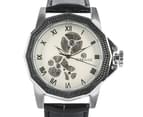FORSINING Men's Watch Mens Skeleton Auto Mechanical Business Wrist Watch Gift Watch for Men-White 5