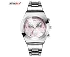 LONGBO Women Watches Analog Quartz Wrist Watch Simple Gift for Women-Pink 1