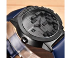 BENYAR Unique Watch Design Quartz LUXURY Dress Mens Wrist Watches for Men-Black