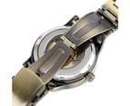 Mens Watch Luxury Self-winding Mechanical Roman Number Wrist Watch Watch for Men-Bronze 6