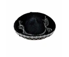 Mini Black Mexican Sombrero Hat