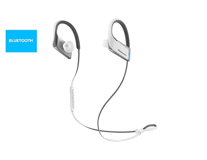 Panasonic BTS50 Wings Bluetooth Sport Headphones - White