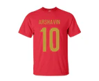 Andrei Arshavin Russia Hero T-shirt (red)