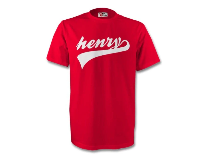 Thierry Henry Arsenal Signature Tee (red) - Kids
