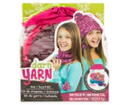 Fashion Angels Darn Yarn Hat & Scarf Kit - Pink/Multi
