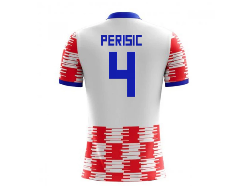 2018-19 Croatia Home Concept Shirt (Perisic 4)