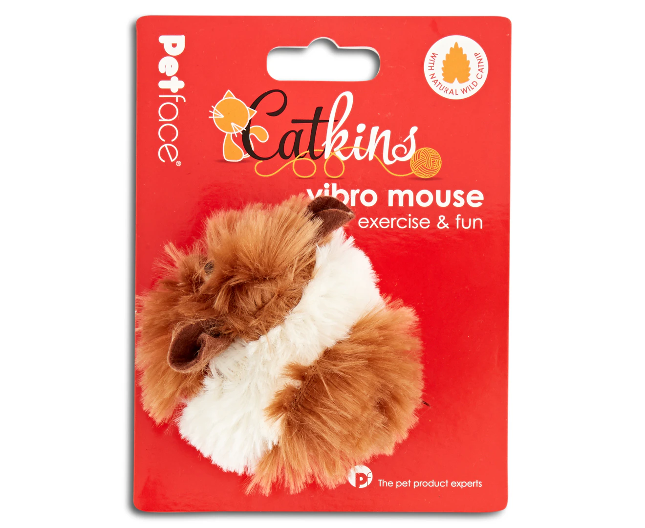 Petface Catkins Vibro Mouse - Multi