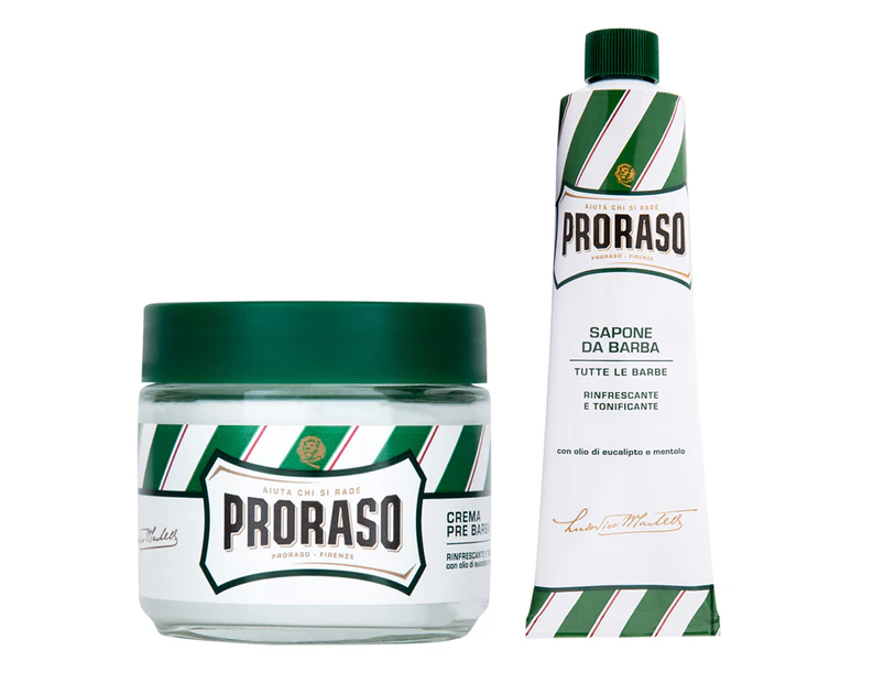 Proraso Shaving Cream & Soap Pack