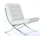 Replica White Barcelona Chair