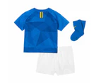2018-2019 Brazil Away Nike Baby Kit (Ronaldinho 10)