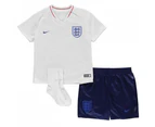 2018-2019 England Home Nike Baby Kit (Beckham 7)