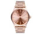 Nixon Men's 38mm Sentry 38 Stainless Steel Watch - All Rose Gold 1