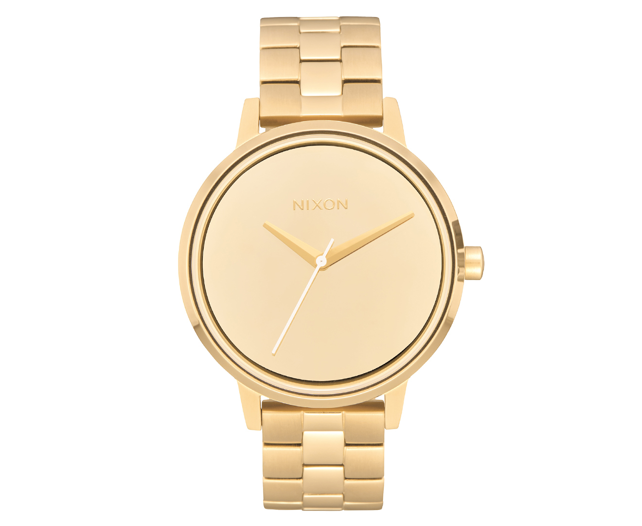 Nixon Women's 37mm Kensington Stainless Steel Watch - Light Gold/Mirror ...