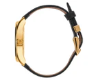 Nixon Women's 38mm Bullet Leather Watch - Gold/Black