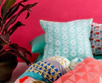 KAS Ellie King Bed Reversible Quilt Cover Set - Multi