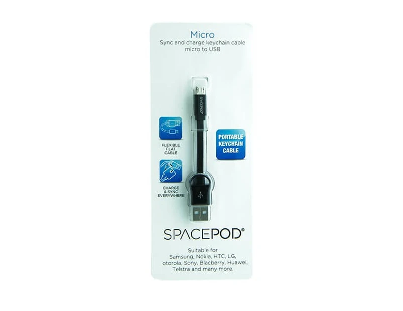 Spacepod - Keychain Micro - Black