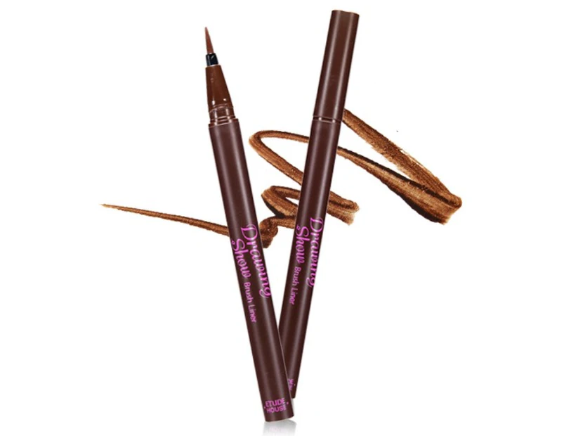 Etude House Drawing Show Brush Liner (#BR401 Brown) Pen Eyeliner