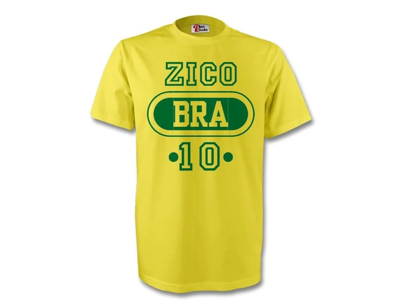 Zico Brazil Bra T-shirt (yellow) - Kids