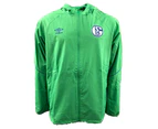 2018-2019 Schalke Umbro Shower Jacket (Green)