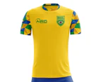 2022-2023 Brazil Home Concept Football Shirt (Neymar Jr 10) - Kids