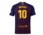 2018-2019 Barcelona Home Nike Football Shirt (Rivaldo 10)