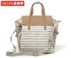 Skip Hop Highline Convertible Diaper Backpack - Grey/Cream/Tan