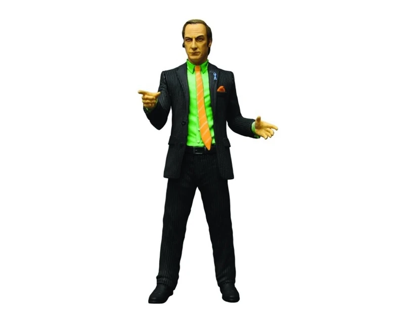 Breaking Bad Saul Goodman Green Shirt 6 Inch Action Figure