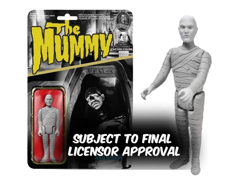 Mummy (Universal Monsters) Funko ReAction Figure 3 3/4 Inch