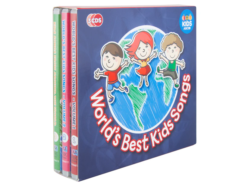 ABC World's Best Kids Songs 3-Disc CD Album