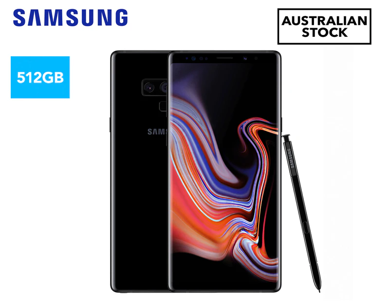 Samsung Galaxy Note9 512GB Dual Sim (AU Stock) Unlocked - Black